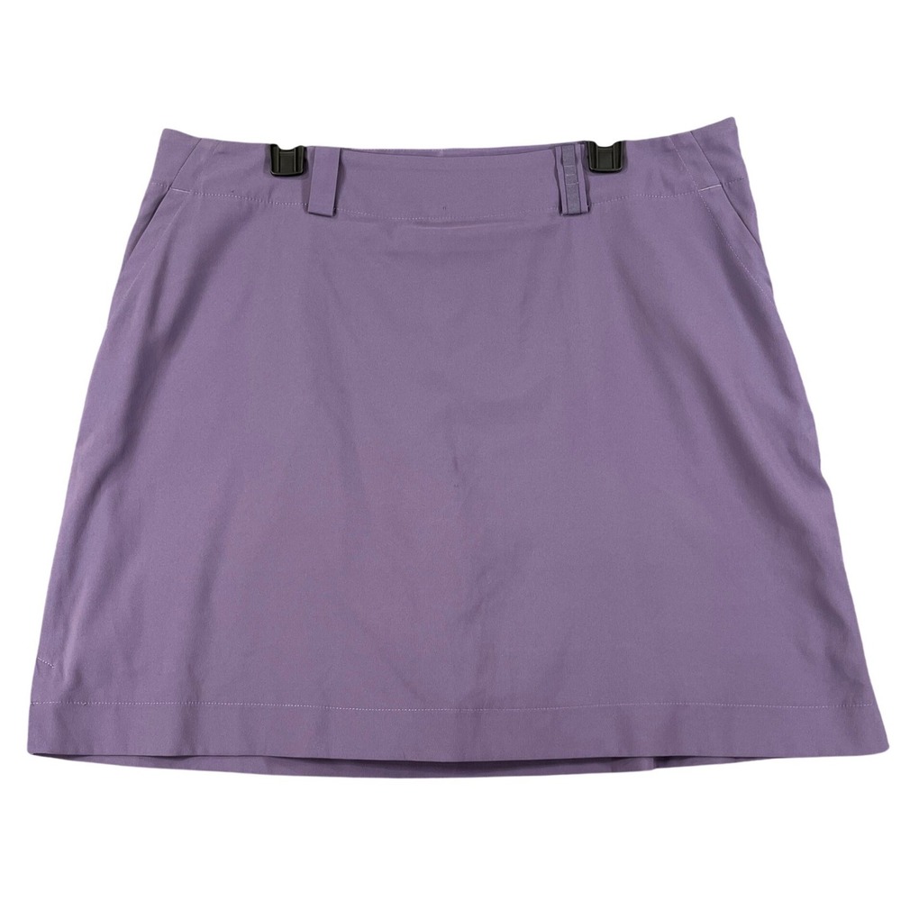 Nike Golf Tennis Skort Womens 16 Purple Fit Dry Inner Shorts Activewear Golfing